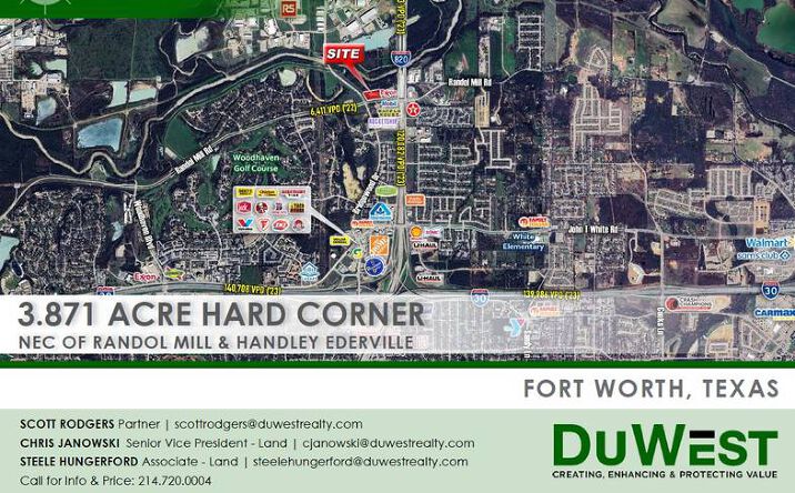 Pictures of Land property located at 6605 Randoll Mill Rd, Fort Worth, TX 76120-1206 for sales - image #1