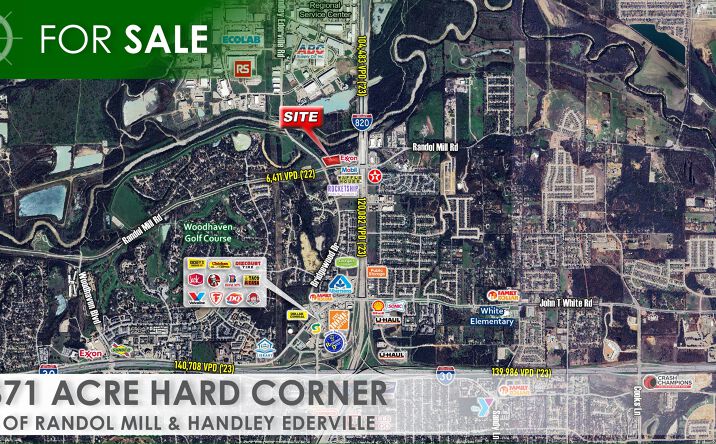 Pictures of Land property located at 6605 Randoll Mill Road, Fort Worth, TX 76120 for sales - image #1