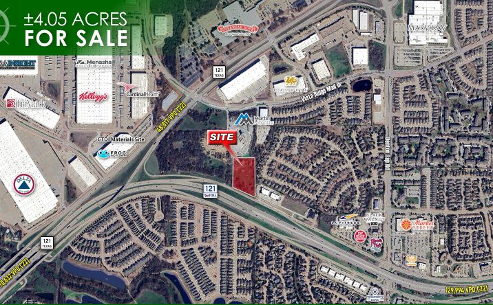 Pictures of Land property located at 871 Mullrany Drive, Coppell, TX 75019 for sales - image #1