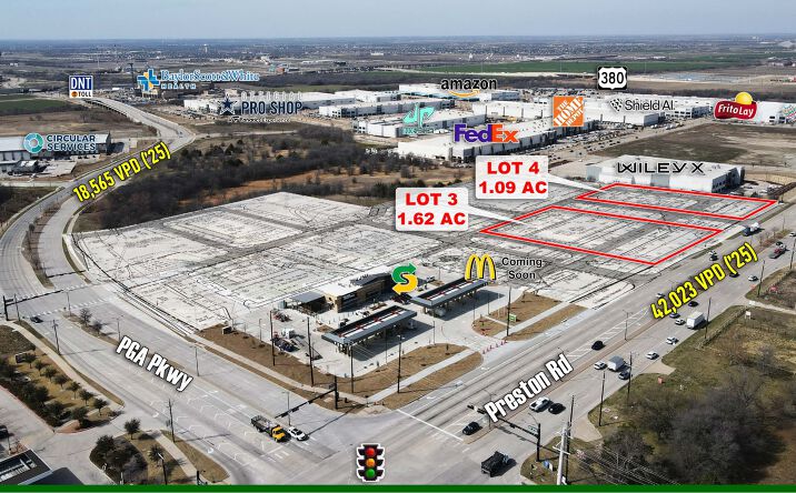 Pictures of Land property located at Preston Rd & PGA Pkwy, Frisco, TX 75035-2579 for sales - image #1