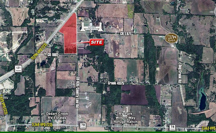 Pictures of Land property located at 16163 County Road 635, Blue Ridge, TX 75407 for sales - image #1