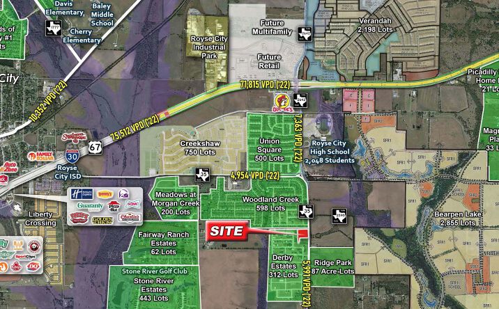 Pictures of Land property located at FM-35 near CR-2595, Royse City, TX 75189 for sales - image #1