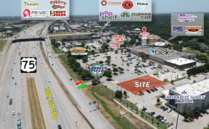 Pictures of Retail, Land property located at NWQ Hwy 75 & Eldorado Pkwy, McKinney, TX 75072 for sales - image #1