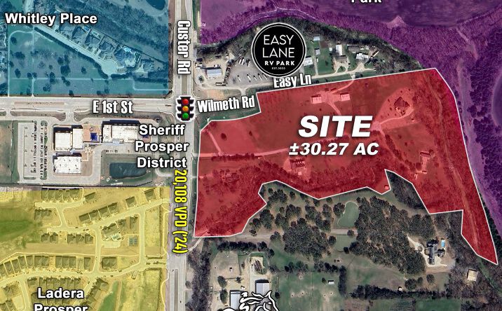 Pictures of Land property located at Custer Road & 1st Street (Future Wilmeth Road), McKinney, TX 49405 for sales - image #1