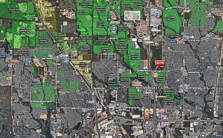 Pictures of Land property located at 3044 Clay Mountain Trail, Fort Worth, TX 76137 for sales - image #1