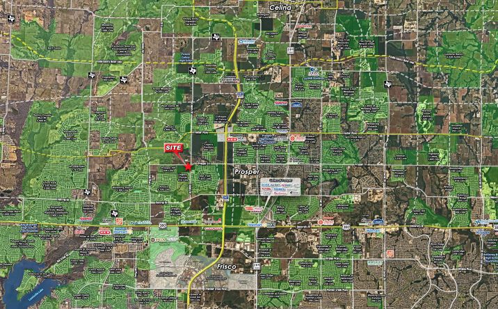 Pictures of Land property located at SWC of Legacy Dr & Prosper Rd, Prosper, TX 75078 for sales - image #1