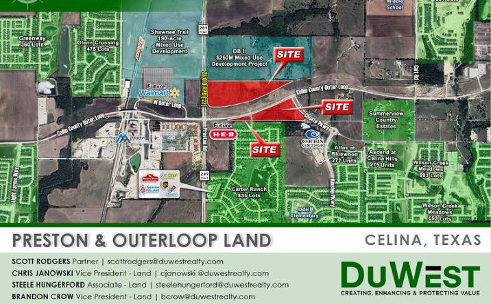 Pictures of Land property located at Preston & Outerloop, Celina, TX 76513 for sales - image #1