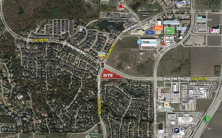 Pictures of Land property located at SEC of Spring Creek Pkwy & Midway Rd, Plano, TX 75024 for sales - image #1