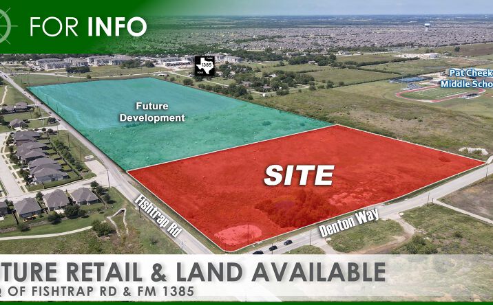 Pictures of Retail, Land property located at NEQ of Fishtrap Rd & FM 1385, Prosper, TX 75078-1796 for sales - image #1