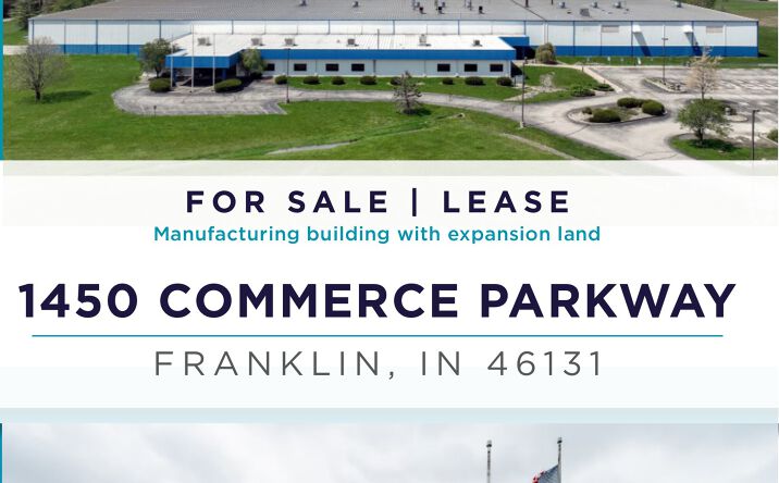 Pictures of Industrial property located at 1450 Commerce Parkway, Franklin, IN 46131 for sales - image #1