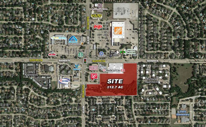 Pictures of Land property located at SEQ Buckingham Rd & Jupiter Rd, Garland, TX 75042-4843 for sales - image #1