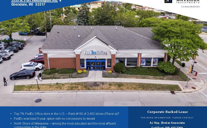 Pictures of Retail, Office property located at 5353 N. Port Washington Rd, Glendale, WI 53217 for sales - image #1