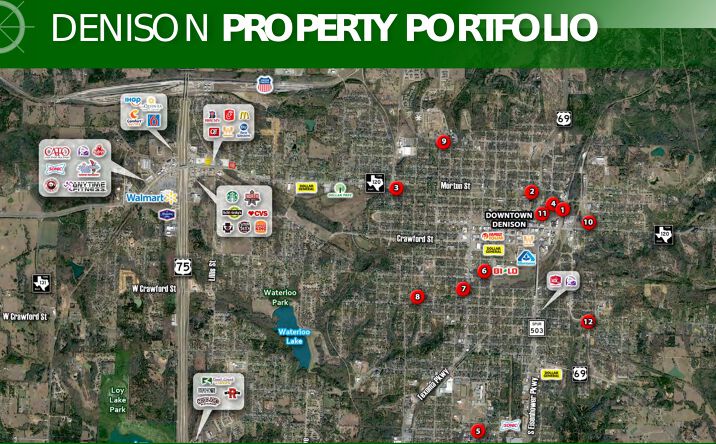 Pictures of Land property located at 116 E Sears St, Denison, TX 75021, 124 W Morton St, Denison, TX 75021, 1426 W Morton St, Denison, TX 75020, 320 N Houston Ave, Denison, TX 75021, 600 W Coffin St, Denison, TX 75020, 607 S Mirick Ave, Denison, TX 75020, 811 S Armstrong Ave, Denison, TX 75020, 911 S Perry Ave, Denison, TX 75020, 930 N Tone Ave, Denison, TX 75020, E Main & Woodard, Denison, TX 75021, 320 N Austin Ave, Denison, TX 75021, 401 E Texas St, Denison, TX 75021, US-69 & Main St, Denison, TX 75020 for sales - image #1