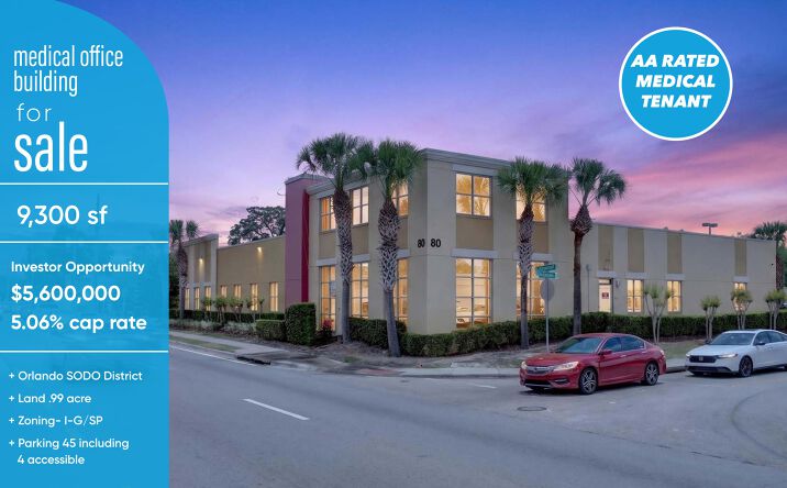 Pictures of Office property located at 80 W Michigan St, Orlando, FL 32806-4453 for sales - image #1
