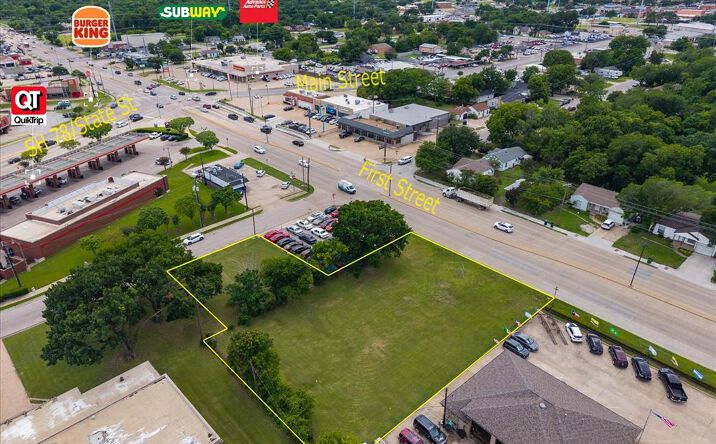 Pictures of Land property located at 212 N 1st Street, Garland, TX 75040 for sales - image #1