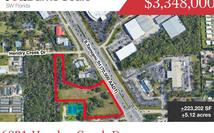 Pictures of Land property located at 6831 Hendry Creek Dr, Fort Myers, FL 33908 for sales - image #1