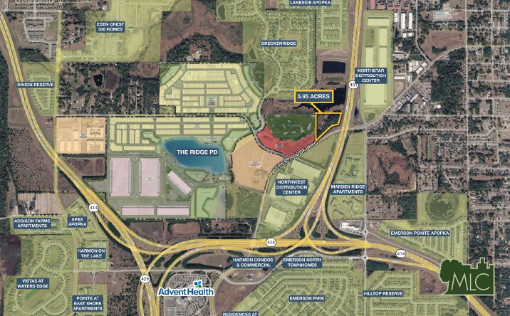 Pictures of Land property located at 1280 Ocoee Apopka Road, Apopka, FL 32703 for sales - image #1