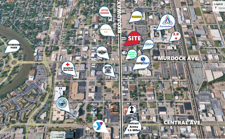 Pictures of Retail property located at 850 North Broadway Avenue, Wichita, KS 67214 for sales - image #1