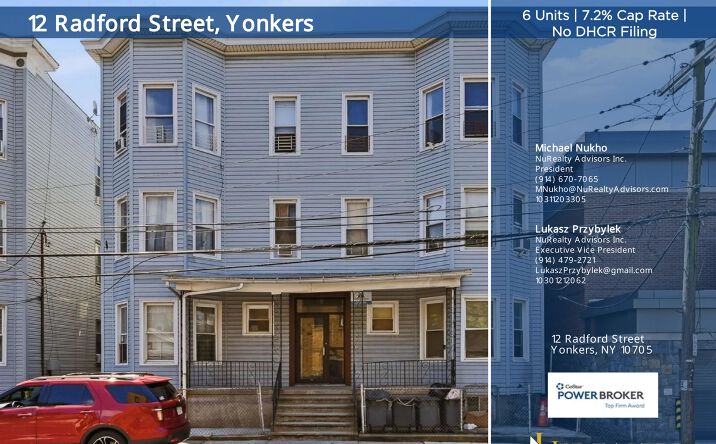 Pictures of Multifamily property located at 12 Radford St, Yonkers, NY 10705 for sales - image #1