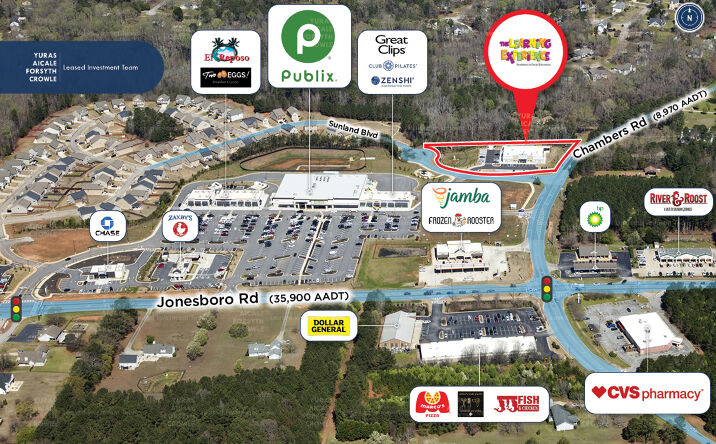 Pictures of Retail property located at 1845 Chambers Rd, Hampton, GA 30228 for sales - image #1