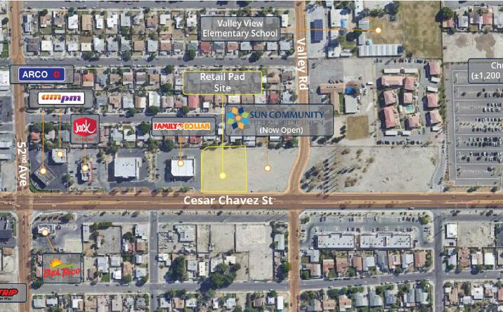 Pictures of Land property located at 52282 Cesar Chavez Street, Coachella, CA 92236 for sales - image #1