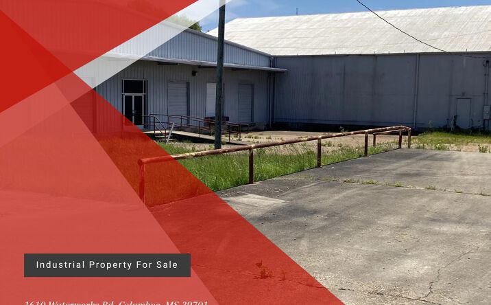 Pictures of Industrial property located at 1610 Waterworks Rd, Columbus, MS 39701 for sales - image #1