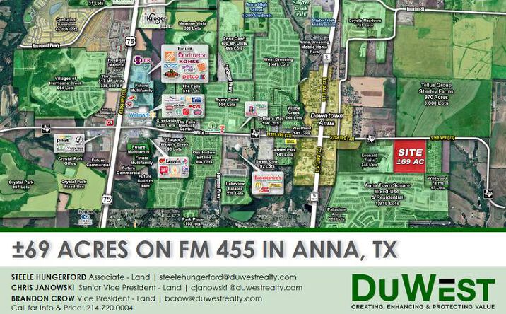 Pictures of Land property located at SEC of Leonard Avenue & White Street, Anna, TX 40391-1742 for sales - image #1