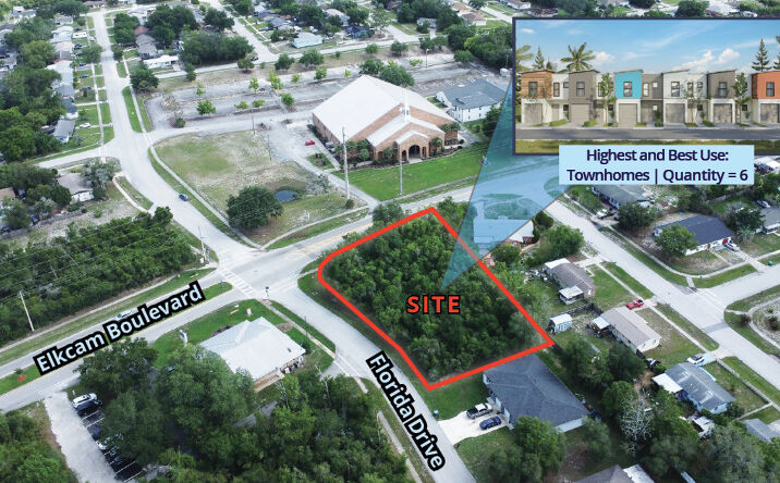 Pictures of Land property located at 2889 Elkcam Boulevard, Deltona, FL 32738 for sales - image #1