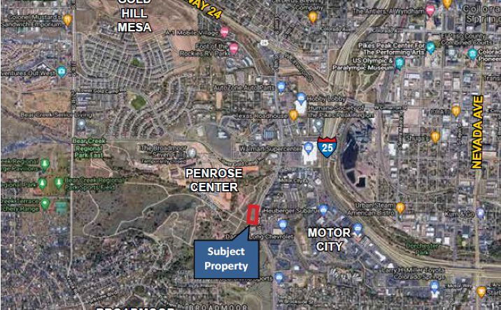 Pictures of Land property located at 8th Street and Olympic Village Drive, Colorado Springs, CO 80905 for sales - image #1