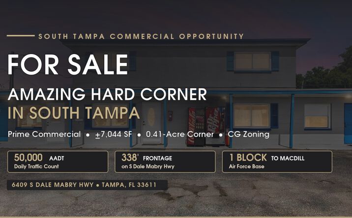 Pictures of Multifamily, Retail, Mixed Use property located at 6409 South Dale Mabry Highway, Tampa, FL 33611 for sales - image #1