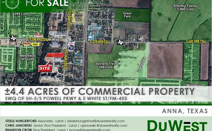 Pictures of Land property located at 816 S Powell Pkwy, Anna, TX 75409 for sales - image #1