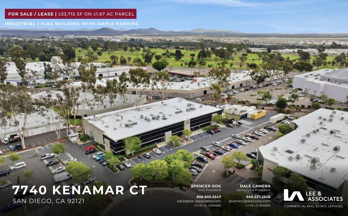 Pictures of Office, Industrial property located at 7740 Kenamar Court, San Diego, CA 92121 for sales - image #1