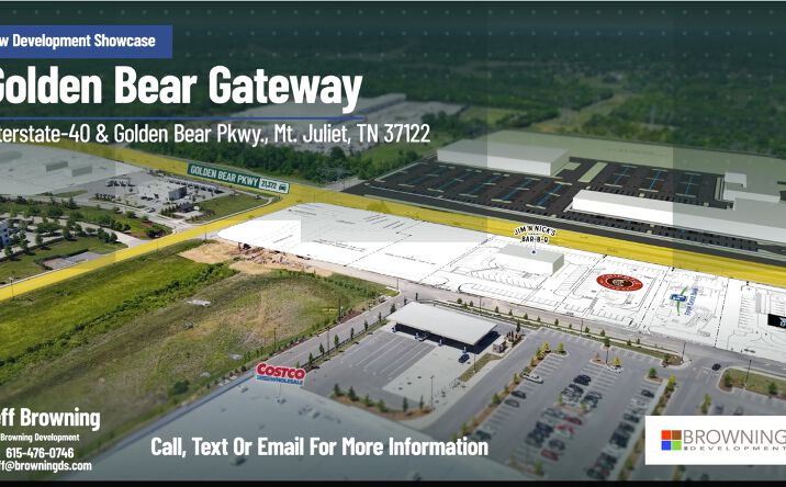 Pictures of Retail, Mixed Use, Land property located at Golden Bear Gateway, Mt. Juliet, TN 37122 for sales - image #1