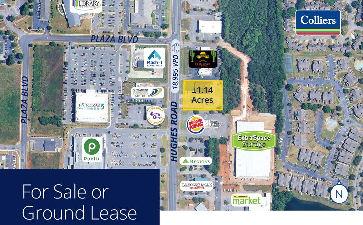 Pictures of Retail, Land property located at 385 Hughes Road, Madison, AL 35758 for sales - image #1