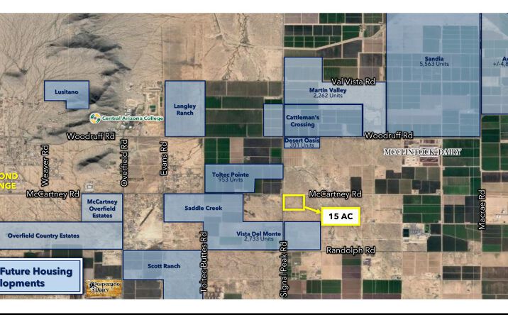 Pictures of Retail, Land property located at 3942 West McCartney Road, Coolidge, AZ 85128 for sales - image #1