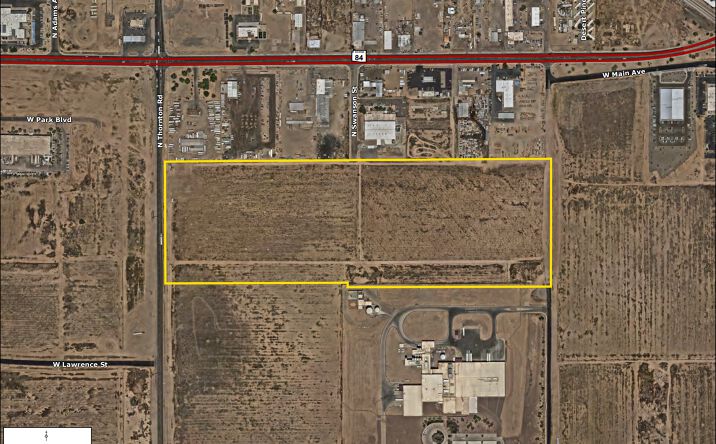 Pictures of Land property located at S/SEC Thornton Rd & Hwy 84, Casa Grande, AZ 94560-3139 for sales - image #1