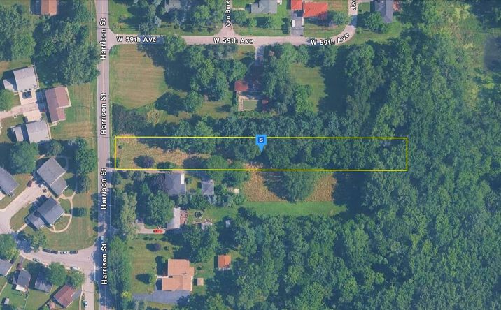 Pictures of Land property located at 5925 Harrison Street, Merrillville, IN 46410 for sales - image #1