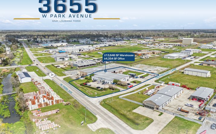 Pictures of Office, Industrial property located at 3655 W Park Avenue, Gray, LA 70359 for sales - image #1