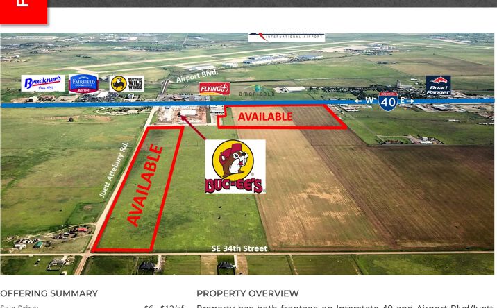 Pictures of Land property located at Coulter and Outlook - South Side of Outlook Drive, Amarillo, TX 79106 for sales - image #1