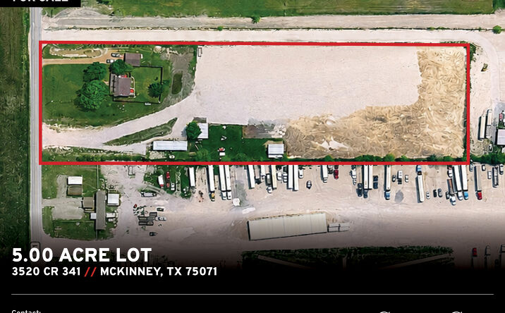 Pictures of Land property located at 3520 County Road 341, McKinney, TX 75071 for sales - image #1