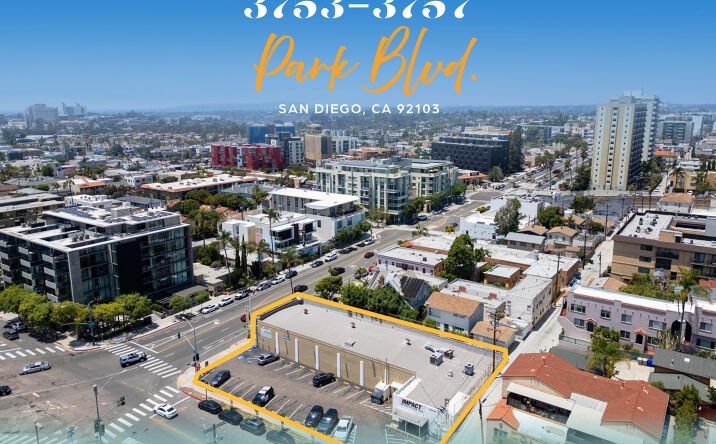 Pictures of Retail, Land property located at 3755 Park Boulevard, San Diego, CA 92103 for sales - image #1