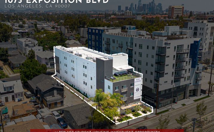 Pictures of Multifamily property located at 1073 Exposition Blvd, Los Angeles, CA 90007 for sales - image #1