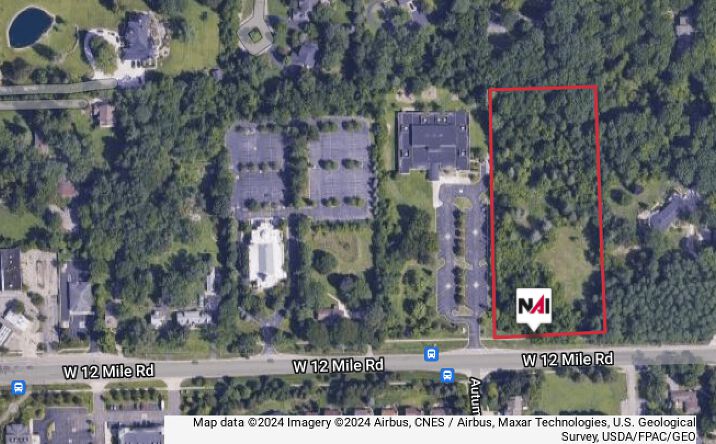 Pictures of Land property located at 29150 12 Mile Rd, Farmington Hills, MI 48334 for sales - image #1