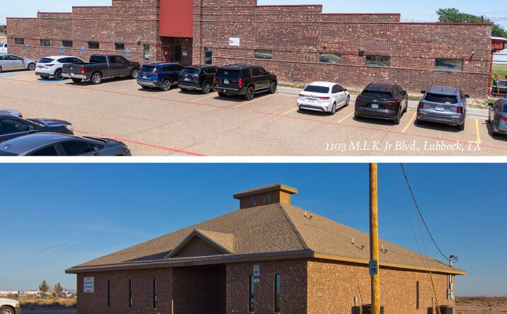 Pictures of Office property located at 1103 Martin Luther King Junior Boulevard, Lubbock, TX 79403, 15581 Horizon Boulevard, Clint, TX 79836 for sales - image #1