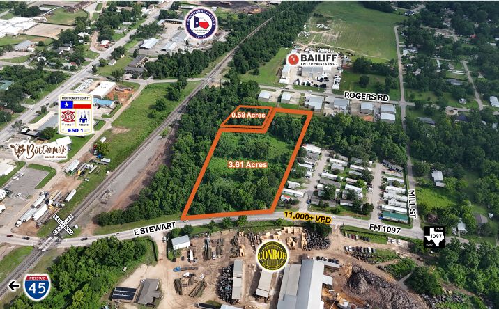 Pictures of Land property located at 301 E FM 1097 Rd, Willis, TX 84057 for sales - image #1