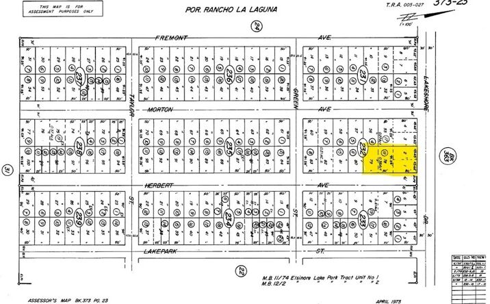 Pictures of Land property located at E. Lakeshore Drive, Lake Elsinore, CA 92530 for sales - image #1