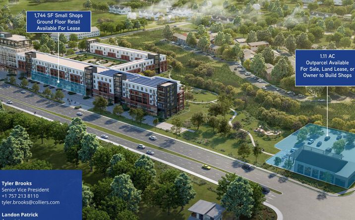 Pictures of Retail, Mixed Use, Land property located at 1451 Laskin Road, Virginia Beach, VA 23451 for sales - image #1