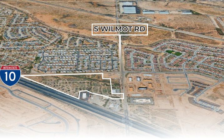 Pictures of Land property located at Wilmot and the I-10 Freeway, Tucson, AZ 31510 for sales - image #1