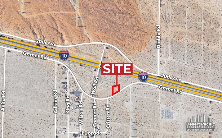 Pictures of Land property located at Garnet Rd & Wall Rd, Palm Springs, CA 92262 for sales - image #1