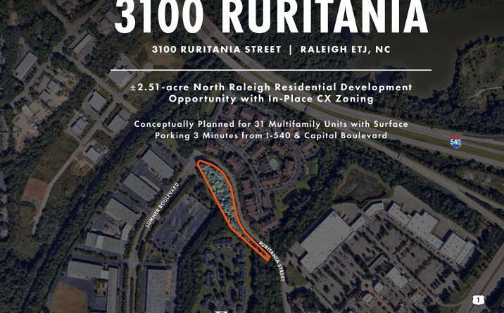 Pictures of Multifamily, Land property located at 3100 Ruritania Street, Raleigh, NC 27615-5528 for sales - image #1
